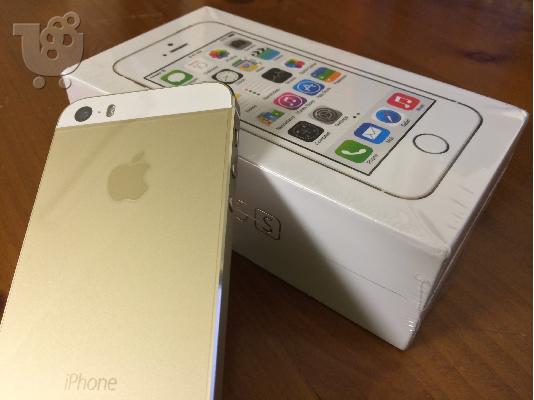 PoulaTo: Ολοκαίνουρια Apple® - iPhone 5s 16GB κινητό τηλέφωνο (Unlocked) - Επίχρυσο
